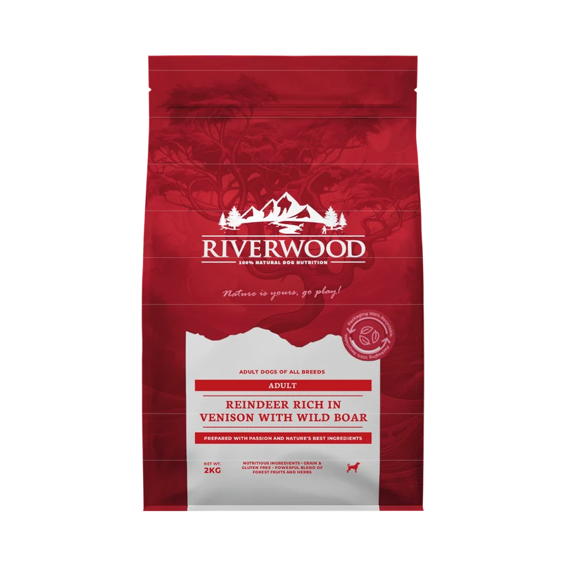 Riverwood 2kg Adult Renifer z Jeleniem i Dzikiem