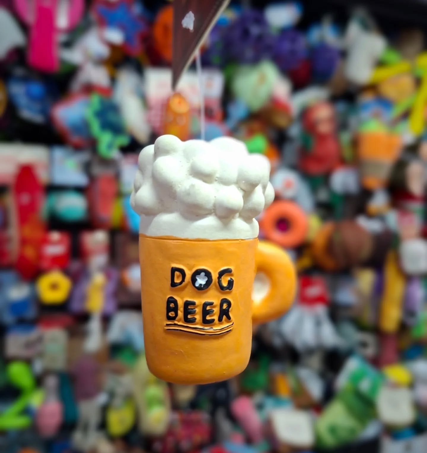 Zabawka dla psa, kufel z piwem, 7 cm - obrazek 2