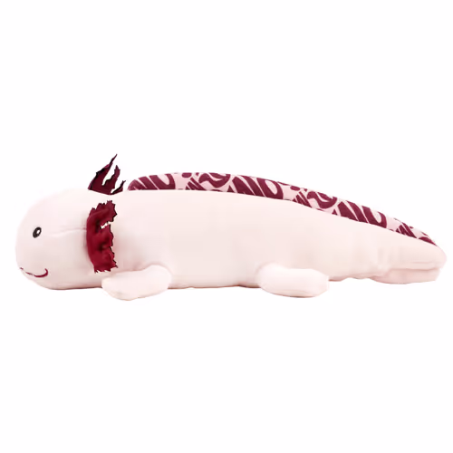 Max&Molly Huggles Axolotl Axel - zabawka pluszowa dla psa, aksolotl z piszczałką i szeleszczącą płetwą - obrazek 4